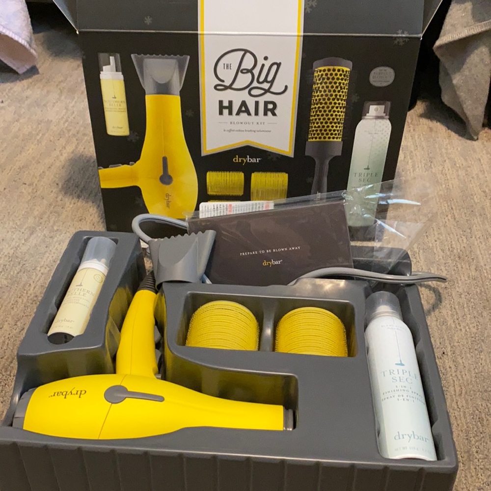 Drybar The Big Hair Blowout Kit - Yellow and Gray